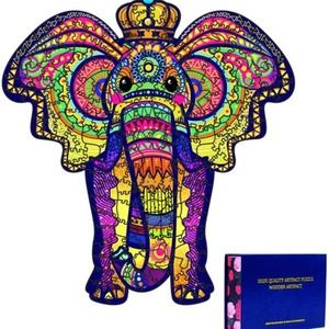 Wood Animal Puzzle - Elephant